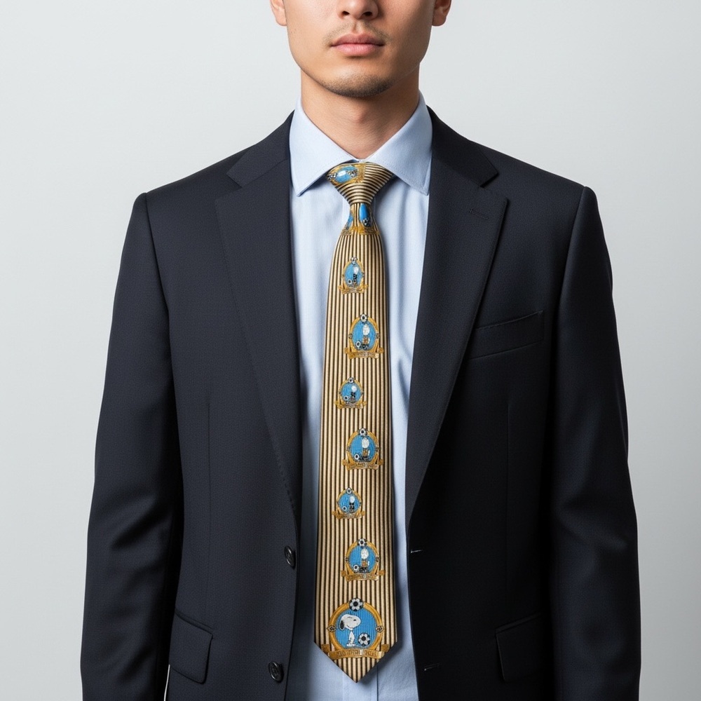 Charlie Brown Peanuts Team Soccer Tie - Peanuts Syndicate